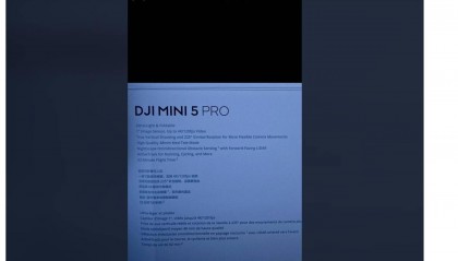 大疆 Mini 5 Pro 无人机套装包装曝光：1 英寸传感器