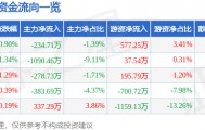 股票行情快报：康强电子（002119）5月22日主力资金净卖出234.71万元