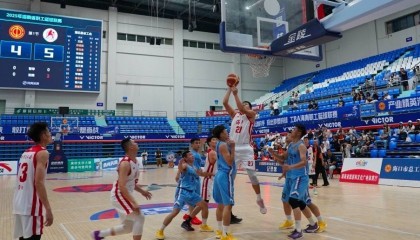 2025年海南省职工篮球联赛举行