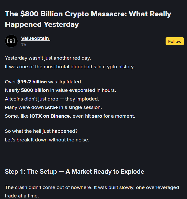 一个帖子引发的“币圈历史最大惨案”：币安宕机，“第三大稳定币”脱锚与惨烈的“铁索连舟”